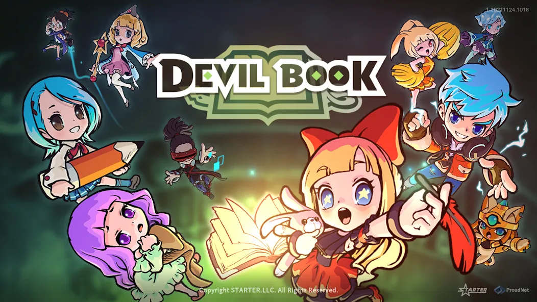 Devil Book: Hand-Drawn MMO (Дэвил Бук)  [МОД Много монет] Screenshot 1