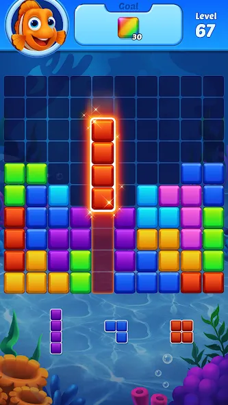 Block Puzzle Ocean  [МОД Menu] Screenshot 4