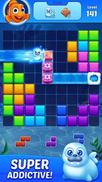 Block Puzzle Ocean  [МОД Menu] Screenshot 5