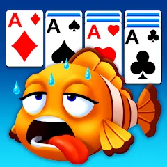 Взломанная Solitaire Ocean  [МОД Бесконечные монеты] - стабильная версия apk на Андроид