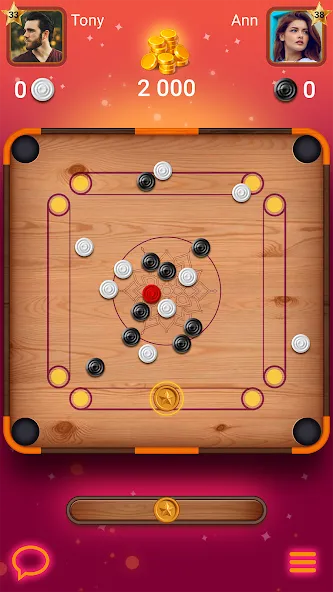 Carrom Lure - Disc pool game (Карром Лур)  [МОД Бесконечные деньги] Screenshot 5