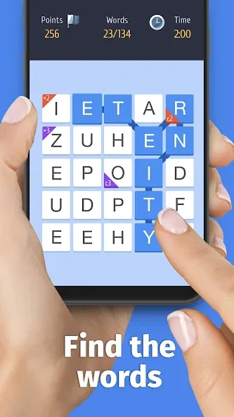 Words of Clans — Word Puzzle  [МОД Все открыто] Screenshot 1