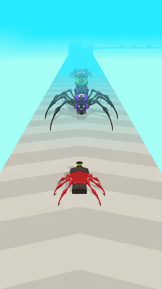 Merge Spider Train  [МОД Menu] Screenshot 4