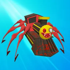 Взлом Merge Spider Train  [МОД Menu] - последняя версия apk на Андроид