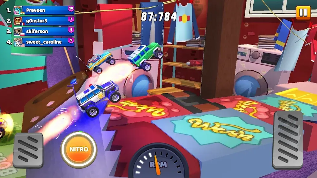 Nitro Jump - Car Racing (Нитро Джамп Рейсинг)  [МОД Menu] Screenshot 4