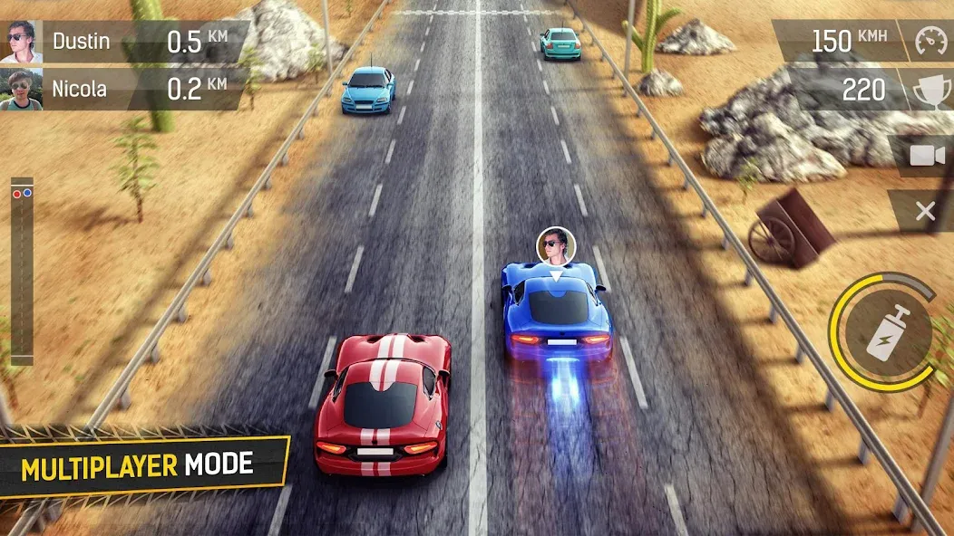 Racing Fever (Рейсинг Фивер)  [МОД Меню] Screenshot 2