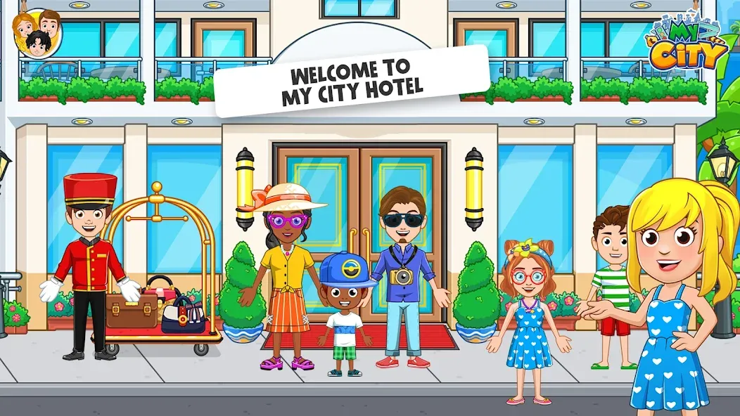 My City : Hotel (Мой Город)  [МОД Меню] Screenshot 1