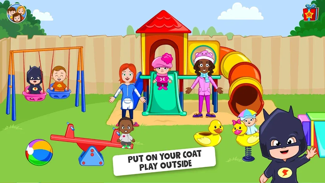 My Town : Daycare Game  [МОД Menu] Screenshot 1