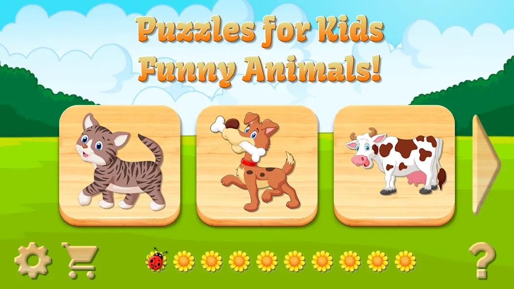 Baby Puzzles for Kids  [МОД Mega Pack] Screenshot 1