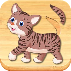 Взломанная Baby Puzzles for Kids  [МОД Mega Pack] - последняя версия apk на Андроид