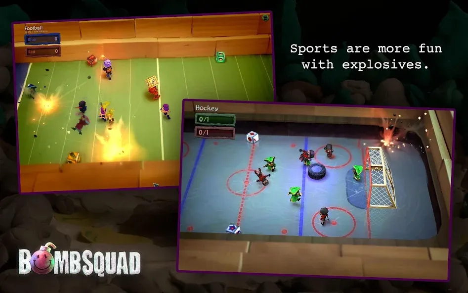 BombSquad (БомбСквад)  [МОД Много монет] Screenshot 5
