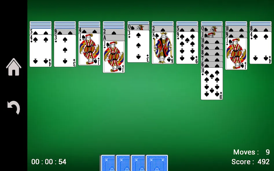 Spider Solitaire  [МОД Бесконечные деньги] Screenshot 5