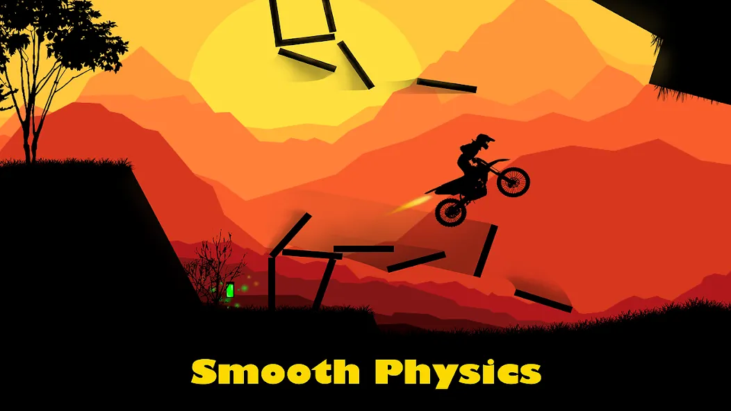 Sunset Bike Racer - Motocross (Сансет Байк Рейсер)  [МОД Много денег] Screenshot 3