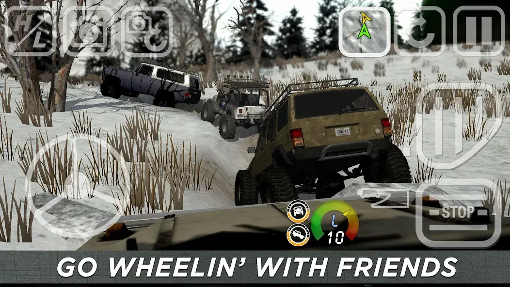 4x4 Mania: SUV Racing (х4 Мания)  [МОД Все открыто] Screenshot 3