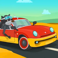 Взломанная Racing car games for kids 2-5  [МОД Mega Pack] - последняя версия apk на Андроид