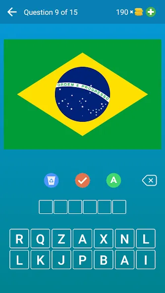 Flags of the World + Emblems:  [МОД Бесконечные монеты] Screenshot 1
