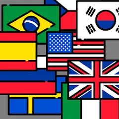 Скачать взломанную Flags of the World + Emblems:  [МОД Бесконечные монеты] - последняя версия apk на Андроид