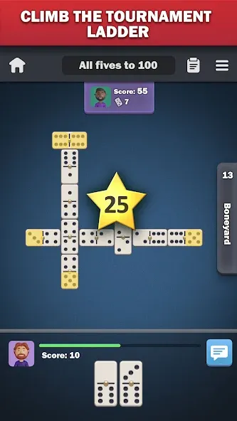 Dominoes online - play Domino!  [МОД Меню] Screenshot 3