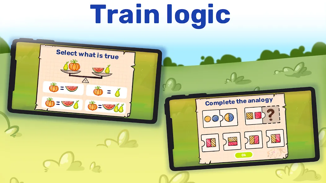 Math&Logic games for kids  [МОД Бесконечные деньги] Screenshot 3