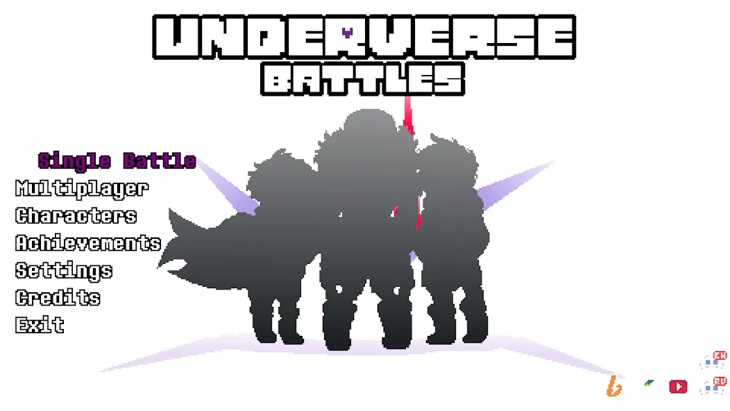 Underverse Battles (Андерверс Баттлз)  [МОД Бесконечные деньги] Screenshot 1