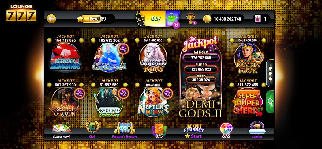 Lounge777 - Online Casino (Лаундж777)  [МОД Много монет] Screenshot 1