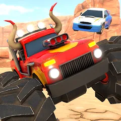 Скачать взломанную Crash Drive 3: Car Stunting (Крэш Драйв 3)  [МОД Меню] - стабильная версия apk на Андроид