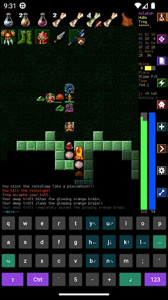 Dungeon Crawl Stone Soup (Данжен Кролл Стоун Суп)  [МОД Бесконечные монеты] Screenshot 2