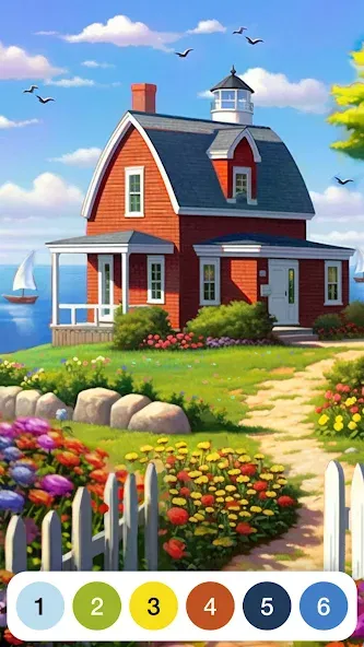 Paint by Number: Coloring Game  [МОД Бесконечные монеты] Screenshot 4