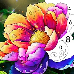 Скачать взлом Tap Color by Number - Coloring  [МОД Menu] - полная версия apk на Андроид