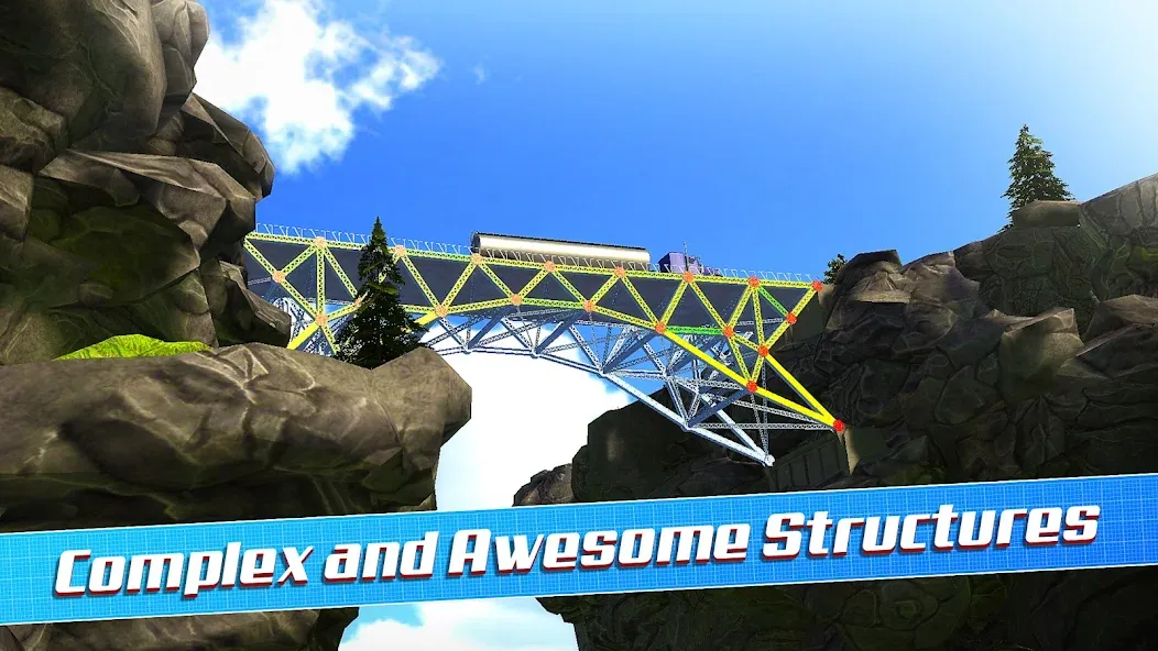 Bridge Construction Simulator (Бридж Конструкшн Симулятор)  [МОД Unlimited Money] Screenshot 4