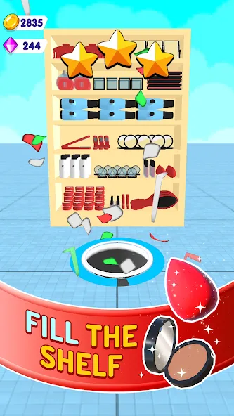 Hole and Fill: Collect Master! (Хол и Филл)  [МОД Много денег] Screenshot 3