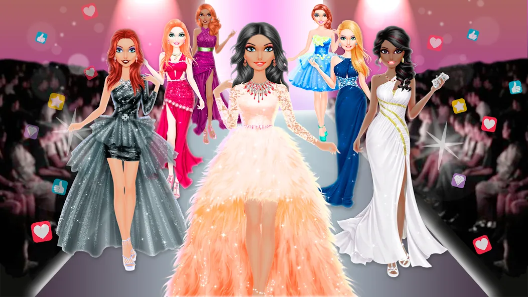 Makeup games makeover dress up  [МОД Menu] Screenshot 2