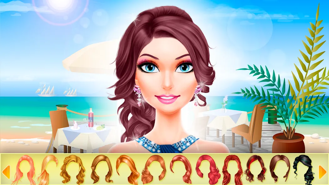 Makeup games makeover dress up  [МОД Menu] Screenshot 4