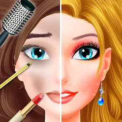 Взлом Makeup games makeover dress up  [МОД Menu] - полная версия apk на Андроид