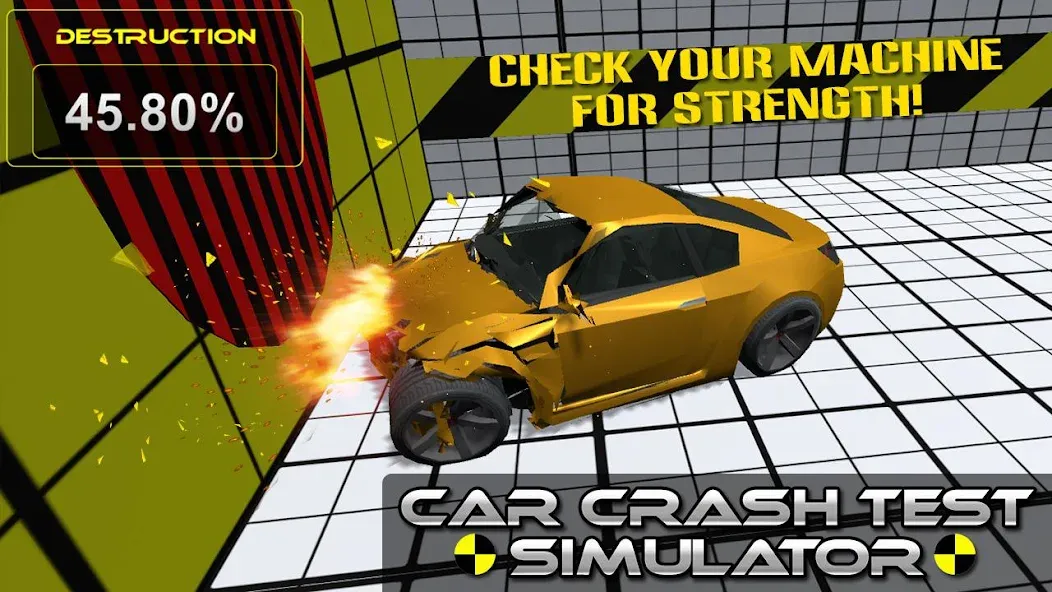 Car Crash Test Simulator  [МОД Бесконечные деньги] Screenshot 5