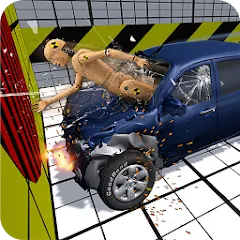 Скачать взлом Car Crash Test Simulator  [МОД Бесконечные деньги] - последняя версия apk на Андроид