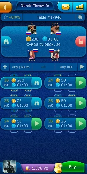 Durak LiveGames online  [МОД Mega Pack] Screenshot 3