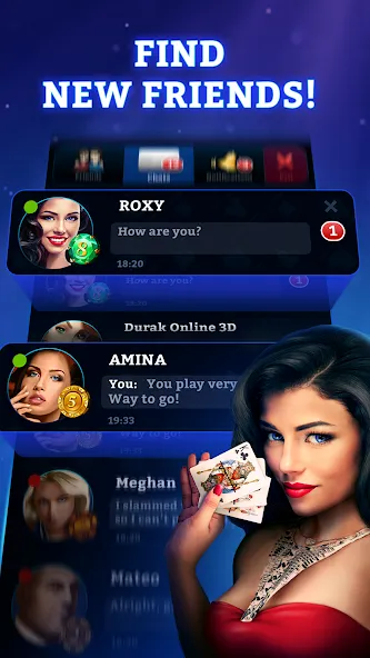 Durak Online 3D  [МОД Бесконечные монеты] Screenshot 3