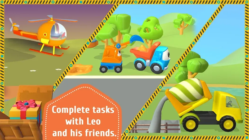 Leo and Сars: games for kids  [МОД Mega Pack] Screenshot 3