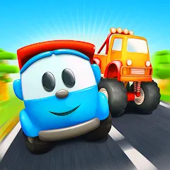 Скачать взлом Leo 2: Puzzles & Cars for Kids  [МОД Mega Pack] - последняя версия apk на Андроид