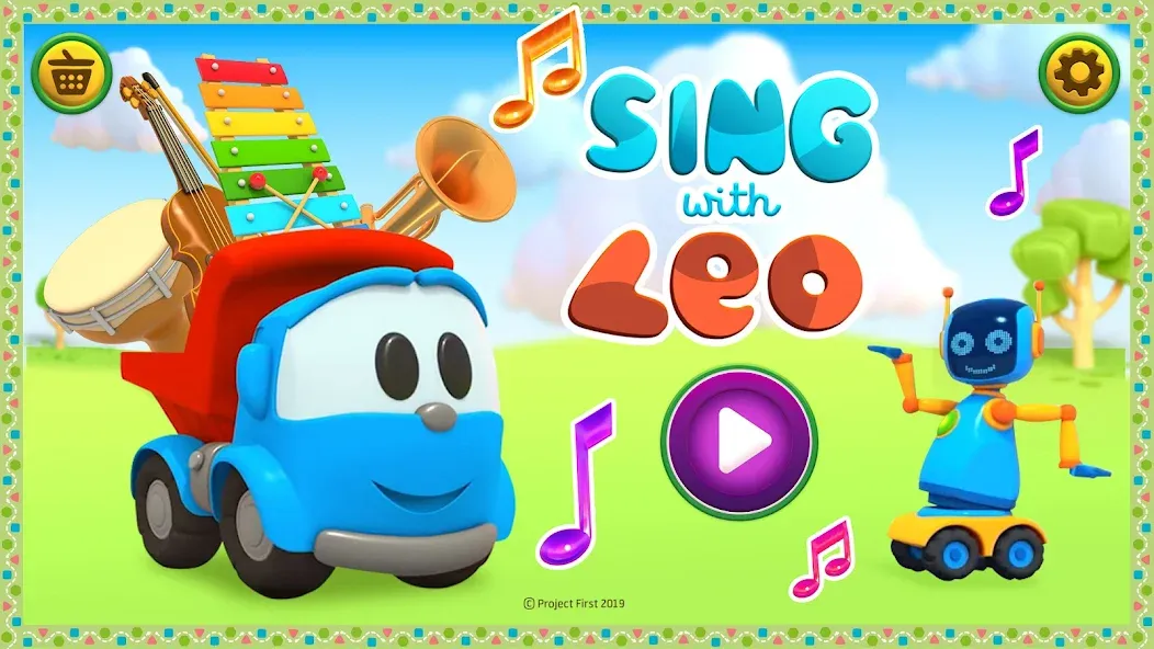 Leo kids songs and music games  [МОД Бесконечные деньги] Screenshot 5