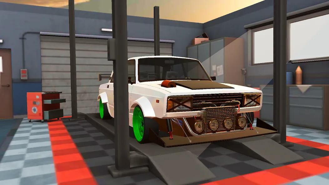 Turbo VAZ: Traffic Racer  [МОД Все открыто] Screenshot 1