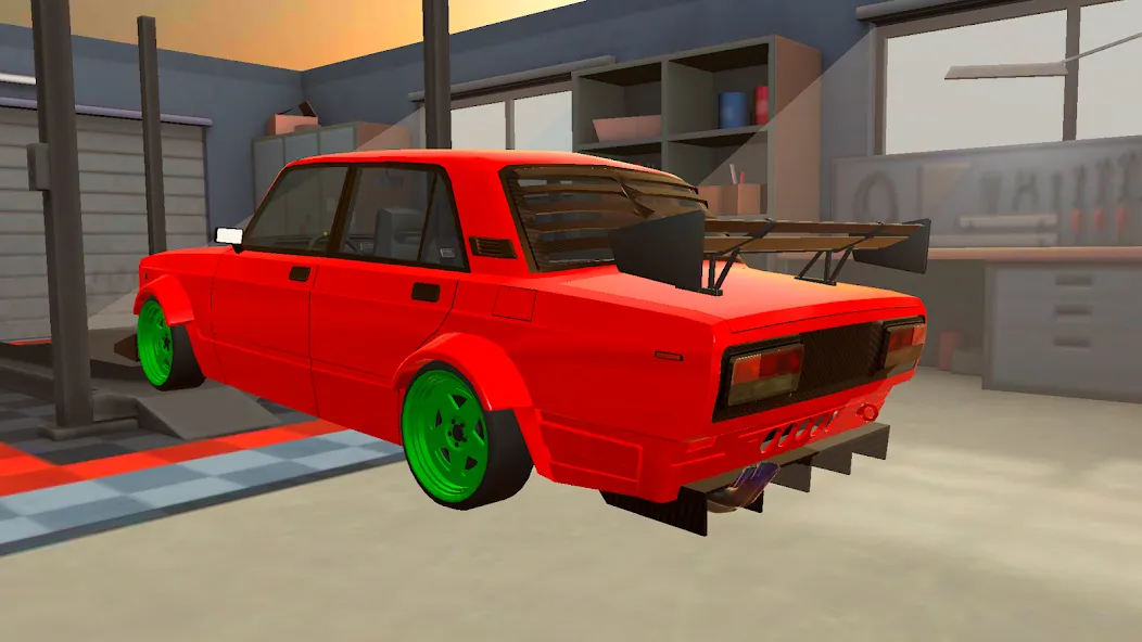 Turbo VAZ: Traffic Racer  [МОД Все открыто] Screenshot 2