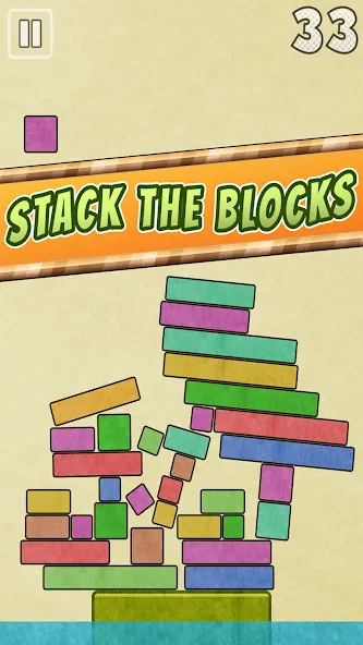 Drop Stack Block Stacking Game (Дроп Стэк блочная игра с укладкой блоков)  [МОД Menu] Screenshot 2