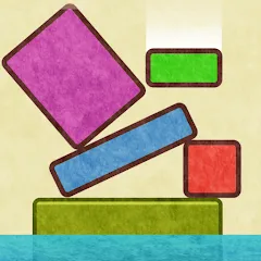 Взлом Drop Stack Block Stacking Game (Дроп Стэк блочная игра с укладкой блоков)  [МОД Menu] - полная версия apk на Андроид