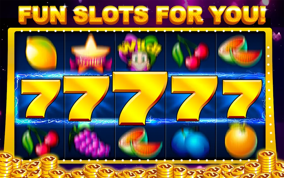 Slots - Slot machines  [МОД Бесконечные монеты] Screenshot 1