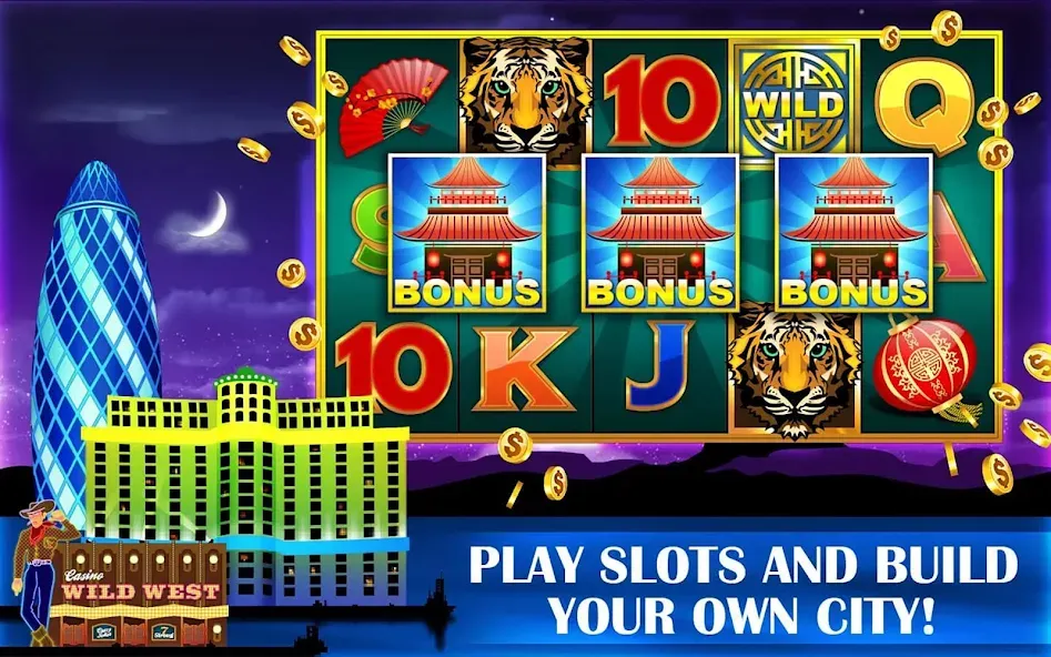 Slots - Slot machines  [МОД Бесконечные монеты] Screenshot 4