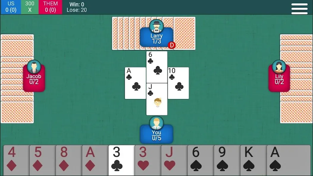 Spades Card Game (Спейдс Карточная Игра)  [МОД Бесконечные монеты] Screenshot 2