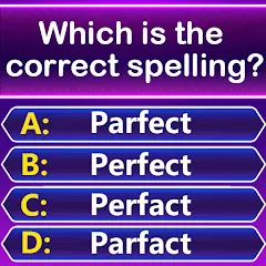 Взлом Spelling Quiz - Word Trivia (Спеллинг Квиз)  [МОД Unlocked] - полная версия apk на Андроид