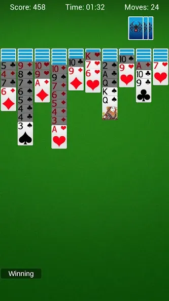 Spider Solitaire - Card Games  [МОД Меню] Screenshot 3